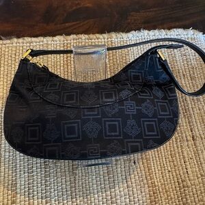 Versace Designer-Style Black Shoulder Bag